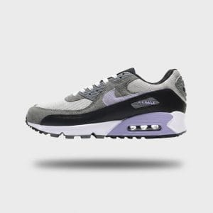 Buty NIKE Air Max 90 Photon Dust / Light Thistle / Cool Grey szare, fioletowe, czarne – DM0029-014, unisex, rozm. 36-45