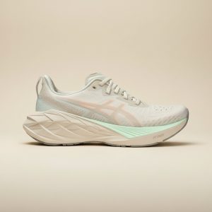 Sneakersy ASICS Novablast 4, beż i mięta, lekka forma do codziennych i wieczornych stylizacji, unisex 1012B510-250