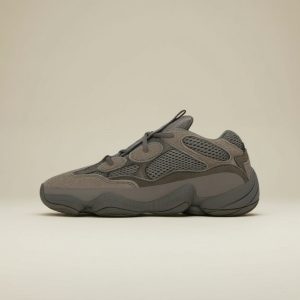 Adidas Yeezy 500 Clay Brown, unisex, zamsz i siatka, masywna podeszwa, stylizacje na co dzień i wieczór GX3606