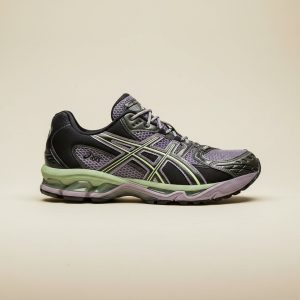 Sneakersy ASICS Gel-Nimbus 10.1, Violet Quartz Cool Matcha, fioletowo czarne, unisex, na co dzień i na wieczór 1203A543-500